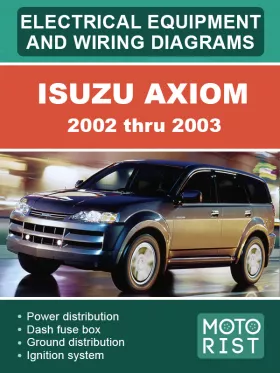 Электрооборудование и электросхемы Isuzu Axiom с 2002 по 2003 год в формате PDF (на английском языке)
