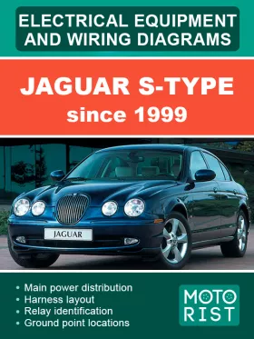 Электросхемы Jaguar S-Type с 1999 года в формате PDF (на английском языке)