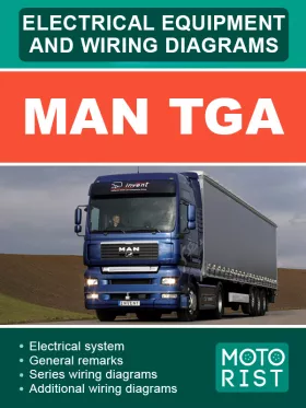 Электрооборудование и электросхемы MAN TGA в формате PDF (на английском языке)