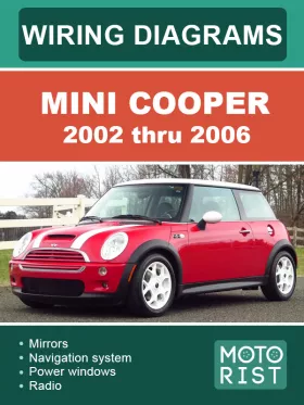 Электросхемы Mini Cooper с 2002 по 2006 год в формате PDF (на английском языке)