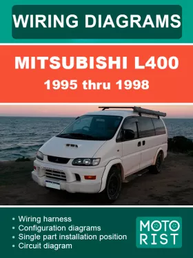 Электрооборудование и электросхемы Mitsubishi L400 с 1995 по 1998 год в формате PDF (на английском языке)
