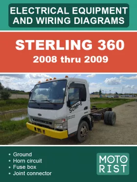 Электрооборудование и электросхемы Sterling 360 с 2008 по 2009 год в формате PDF (на английском языке)