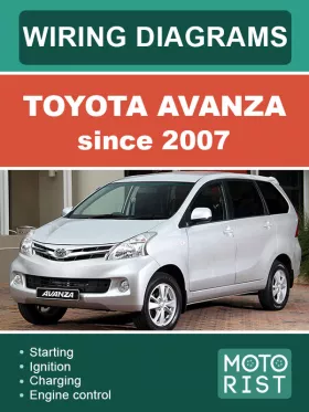 Электросхемы Toyota Avanza с 2007 года в формате PDF (на английском языке)