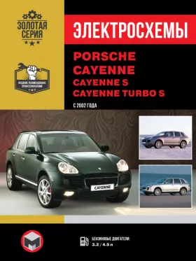Электросхемы Porsche Cayenne / Cayenne S / Cayenne Turbo S с 2002 года в формате PDF