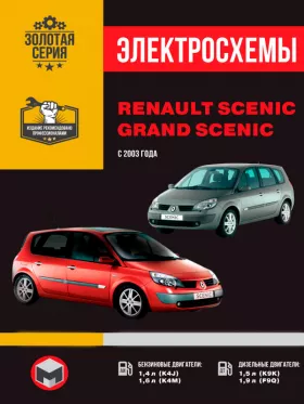 Электросхемы Renault Scenic / Grand Scenic с 2003 года в формате PDF