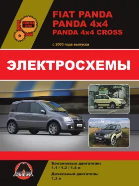 Электросхемы Fiat Panda / Panda 4×4 / Panda 4×4 Cross с 2003 года в формате PDF