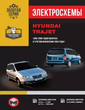 Электросхемы Hyundai Trajet с 1996 по 2006 год (+обновления 2004 года) в формате PDF