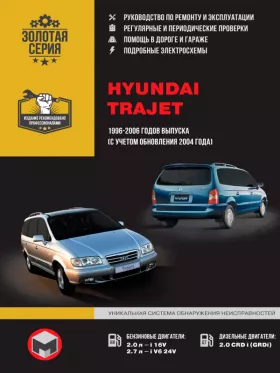 Книга по ремонту Hyundai Trajet с 1996 по 2006 год (+обновления 2004 года) в формате PDF