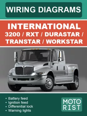 Электросхемы International 3200 / RXT / DuraStar / TranStar / WorkStar в формате PDF (на английском языке)