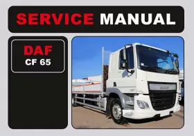Книга по эксплуатации и техобслуживанию DAF CF 65 в формате PDF (на английском языке)