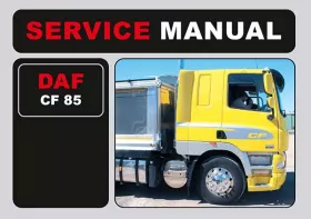 Книга по эксплуатации и техобслуживанию DAF CF 85 в формате PDF (на английском языке)