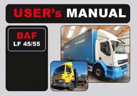 Книга по эксплуатации и техобслуживанию DAF LF 45 / LF 55 в формате PDF (на английском языке)