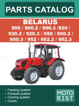 Каталог деталей трактора Беларус МТЗ 900 / 920 / 950 / 952 в формате PDF (на английском языке)