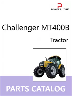 Каталог запчастей трактора Challenger MT400B в формате PDF (на английском языке)