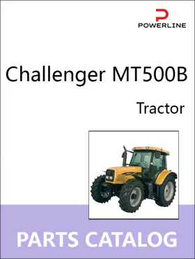 Каталог запчастей трактора Challenger MT500B в формате PDF (на английском языке)