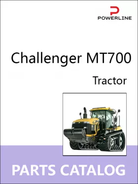 Каталог запчастей трактора Challenger MT700 в формате PDF (на английском языке)