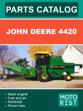 Каталог деталей комбайна John Deere 4420 в формате PDF (на английском языке)