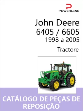 Каталог запчастей трактора John Deere 6405 / 6605 с 1998 по 2005 год в формате PDF (на испанском языке)