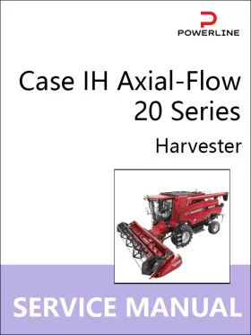 Книга по ремонту комбайна Case IH Axial-Flow 20 Series в формате PDF (на английском языке)