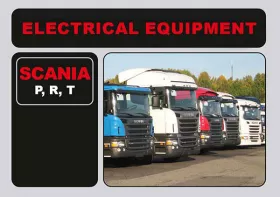 Электрооборудование Scania P, R, T в формате PDF (на английском языке)