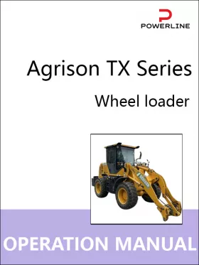 Книга по эксплуатации и техобслуживанию погрузчика Agrison TX Series в формате PDF (на английском языке)