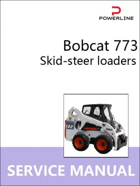 Книга по ремонту погрузчика Bobcat 773 в формате PDF (на английском языке)