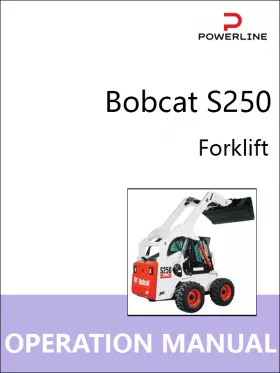 Книга по эксплуатации и техобслуживанию погрузчика Bobcat S250 в формате PDF