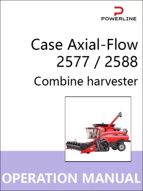 Книга по эксплуатации и техническому обслуживанию комбайна Case Axial-Flow 2577 / 2588 в формате PDF (на английском языке)