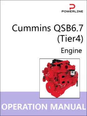 Книга по эксплуатации и техническому обслуживанию двигателя Cummins QSB6.7 (Tier4) в формате PDF (на английском языке)