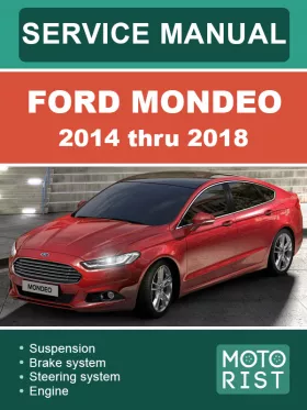Книга по ремонту Ford Mondeo с 2014 по 2018 год в формате PDF (на английском языке)