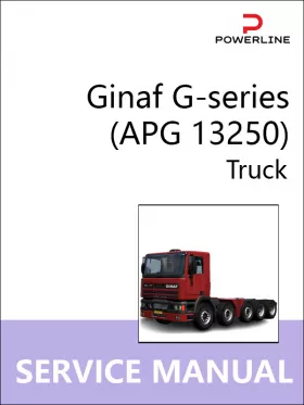 Книга по ремонту двигателей Ginaf G-series (APG 13250) в формате PDF (на немецком языке)