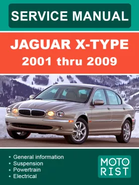 Книга по ремонту Jaguar X-Type с 2001 по 2009 год в формате PDF (на английском языке)