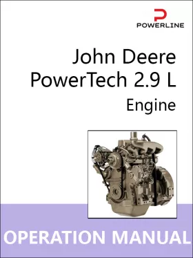 Книга по эксплуатации и техническому обслуживанию двигателя John Deere PowerTech 2.9 L в формате PDF (на английском языке)
