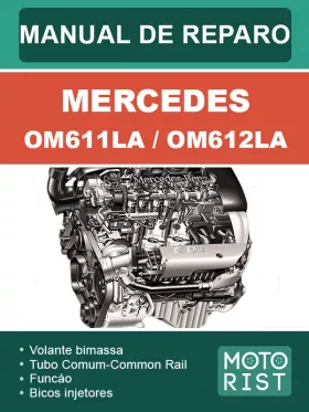 Книга по ремонту двигателей Mercedes Mercedes OM611LA / OM612LA в формате PDF (на португальском языке)