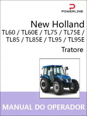Книга по эксплуатации и техническому обслуживанию трактора New Holland TL60 / TL60E / TL75 / TL75E / TL85 / TL85E / TL95 / TL95E в формате PDF (на португальском языке)