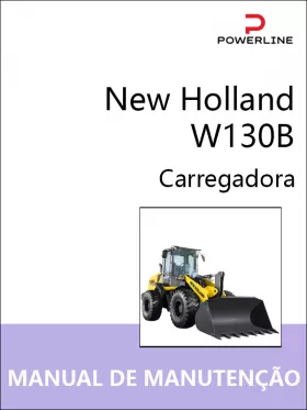 Книга по ремонту погрузчика New Holland W130B в формате PDF (на португальском языке)