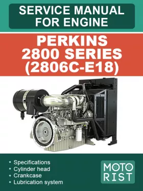 Книга по ремонту двигателей Perkins 2800 Series (2806C-E18) в формате PDF (на английском языке)