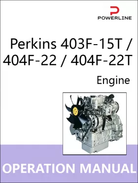 Книга по эксплуатации и техническому обслуживанию двигателя Perkins 403F-15T / 404F-22 / 404F-22T в формате PDF (на английском языке)