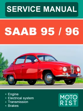 Книга по ремонту Saab 95 / 96 в формате PDF (на английском языке)