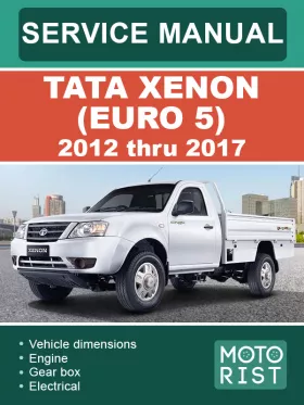 Книга по ремонту Tata Xenon (Euro 5) с 2012 по 2017 год в формате PDF (на английском языке)