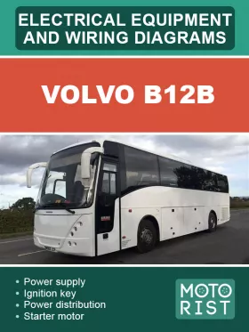 Электрооборудование и электросхемы автобуса Volvo B12B в формате PDF (на английском языке)