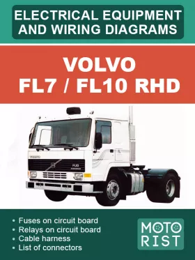 Электрооборудование и электросхемы Volvo FL7 / FL10 RHD в формате PDF (на английском языке)